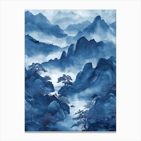 Fantastic Chinese Landscape 16 Canvas Print