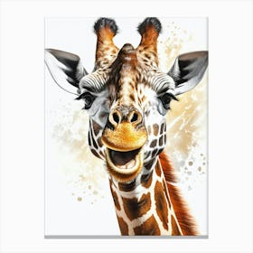 Giraffe Canvas Print