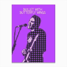 Bullet With Butterfly Wings Billy Corgan Canvas Print