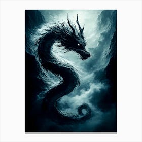 Dragon In The Sky 3 Canvas Print