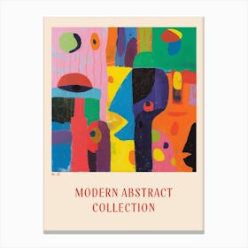 Modern Abstract Collection Poster 39 Canvas Print