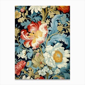 Floral Wallpaper 36 Canvas Print