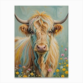 Highland Cow Canvas Print