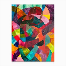 Abstract Abstract Painting 4 Canvas Print