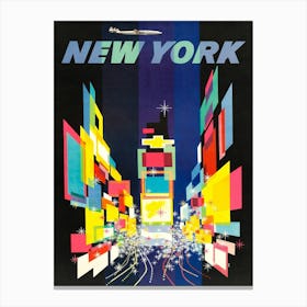 New York City Lights Canvas Print