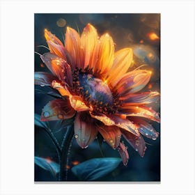 Sunflower Hd Wallpaper Canvas Print