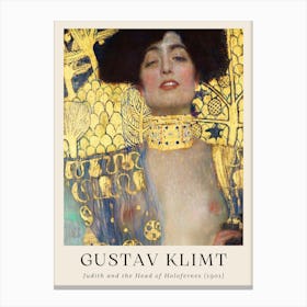 Gustav Klimt 3 Canvas Print