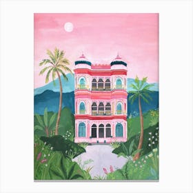 House In Jungle Canvas Print