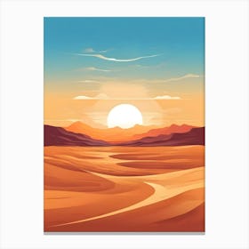 Desert Landscape 14 Canvas Print