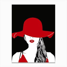 Red Hat Canvas Print