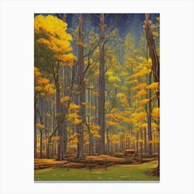 Autumn Forest 64 Canvas Print