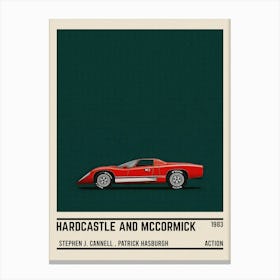 Hardcastle And Mccormick Car Canvas Print