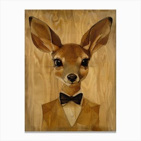 Deer Illustration 2 Canvas Print