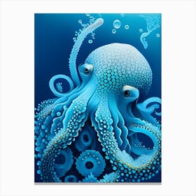 AquaOctopus2 Canvas Print
