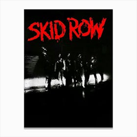 Skid Row Canvas Print