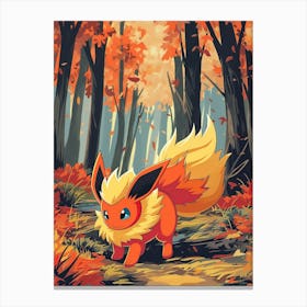 Pokemon Eevee 8 Canvas Print