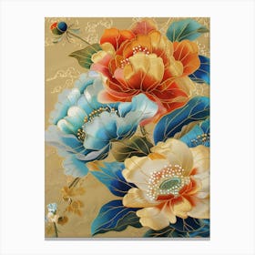 Chinese Flower Painting 102 Canvas Print