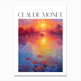 Claude Monet 3 Canvas Print