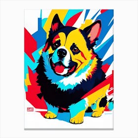 Corgi 5 Canvas Print