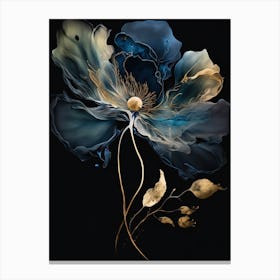 Blue Flower Canvas Print