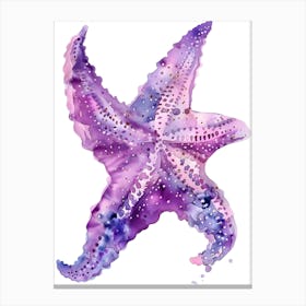 Watercolor Starfish 2 Canvas Print