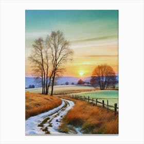 Winter'S Day 1 Canvas Print