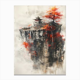 Asian Landscape Painting 1 Canvas Print