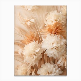 Boho Dried Flowers Carnation 5 Canvas Print