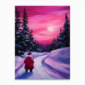 Santa Claus 50 Canvas Print