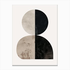 Rio De Janeiro Stone Park Bauhaus Minimalist Canvas Print