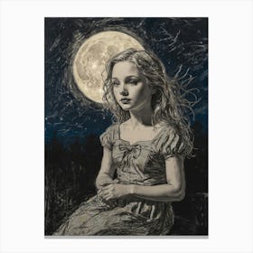 'The Moon' Canvas Print