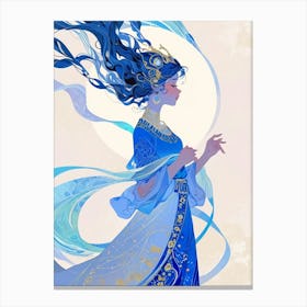 Chinese Girl 3 Canvas Print