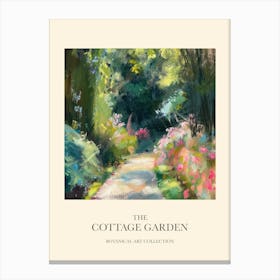 Cottage Garden Poster Reverie 5 Canvas Print
