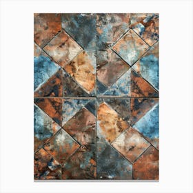 Rusty Tiles 2 Canvas Print