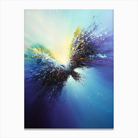 Abstract blue 1 Canvas Print