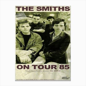 Koaty Canvas Wall Art The Smiths On Tour 1985 Vintage Home Camera Da Letto Soggiorno Decor Canvas Print