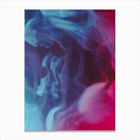 Abstract Smoke Canvas Print