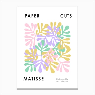 Paper Cuts Matisse 3 Canvas Print