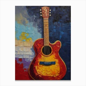 Acoustic Guitar 3 Canvas Print