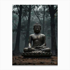 Buddha statue 5 Canvas Print