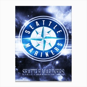 Seattle Mariners Poster Canvas Print