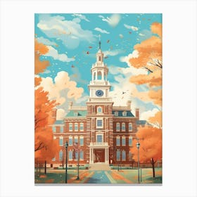 Independence Hall Philadelphia Canvas Print