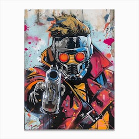 Guardians Of The Galaxy Star Lord Canvas Print