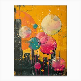 Bubbles 19 Canvas Print