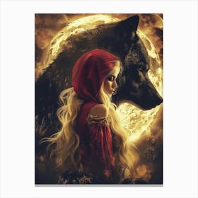 Red Riding Hood Canvas Print