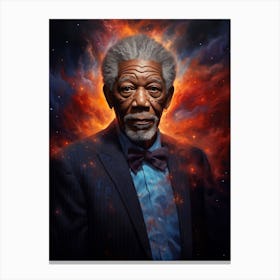 Morgan Freeman (2) Canvas Print