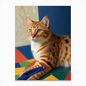 Bengal Cat 1 Canvas Print