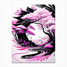 Sakura Tree 2 Canvas Print