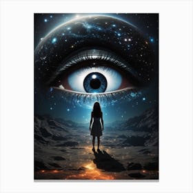 Eye Of The Universe Print Canvas Print