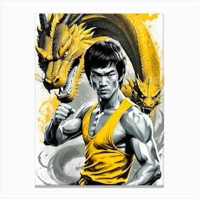 Bruce Lee 1 Canvas Print